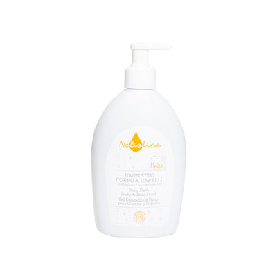 Organic Baby Bath Body & Hair Fluid 500ML
