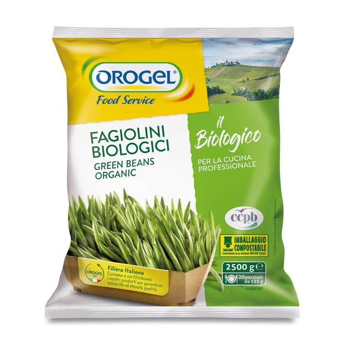 Organic Frozen Green Beans 2500G