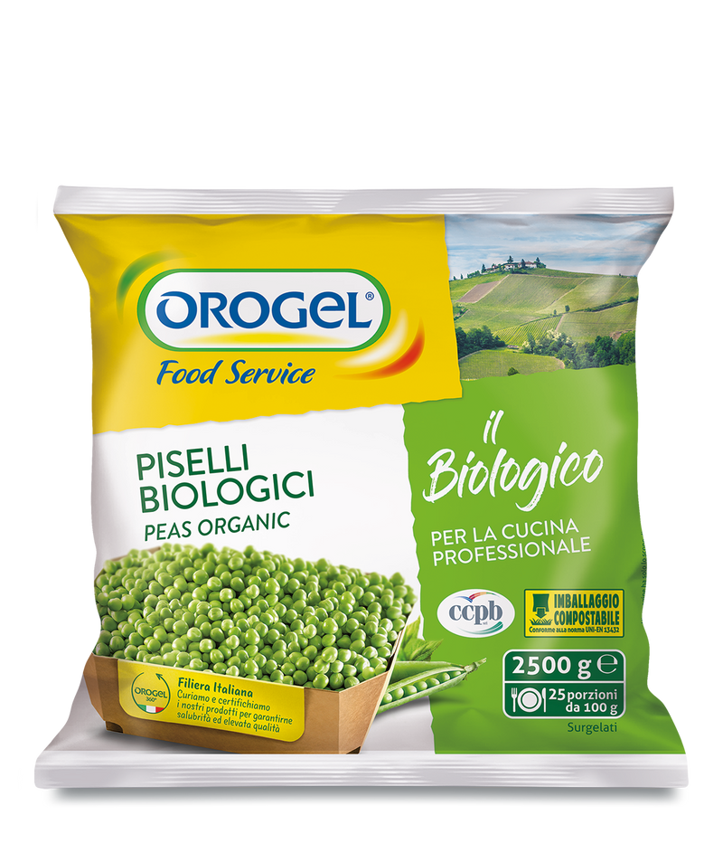 Organic Frozen Green Peas 250G