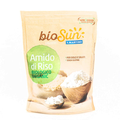 Organic Rice Starch Gluten free Vegan 120g - Biosun -