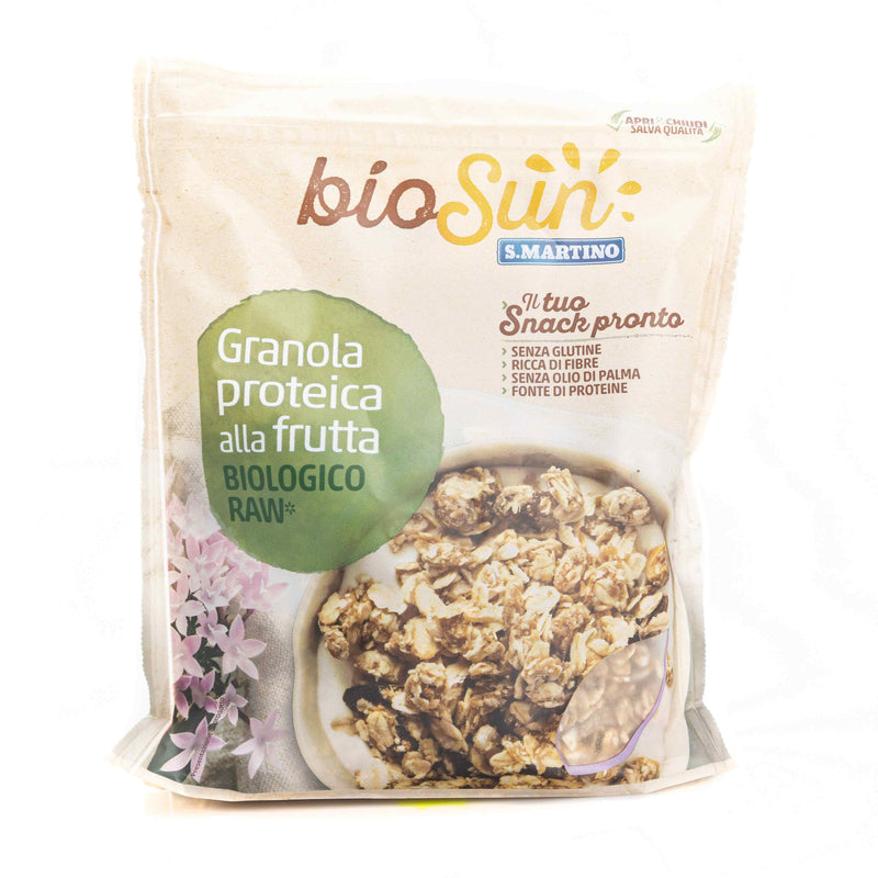 Biosun Organic Protein Fruit Raw Granola 250g