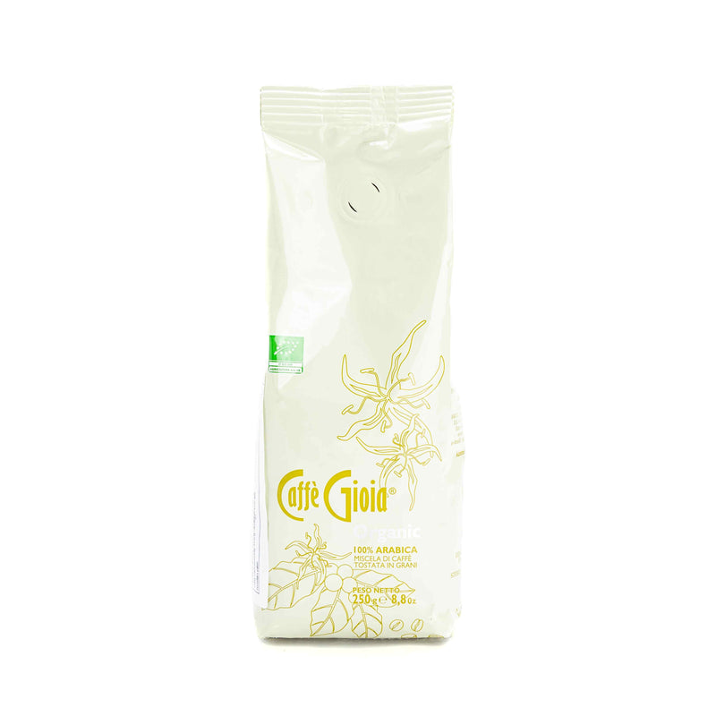 Caffe Gioia 100% Organic Arabica Roasted Coffee Beans  250G