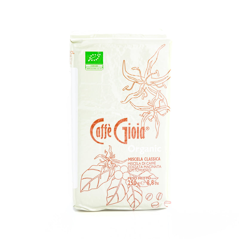 Organic Classic Blend Ground Coffee for Moka 250g