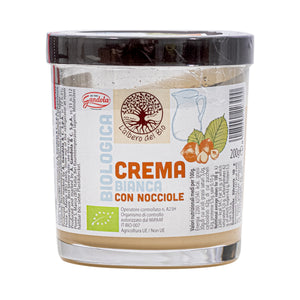 Organic White Cream With Hazelnuts 200G image 1