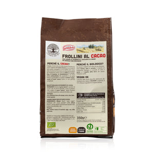 Organic Wheat Flour Cocoa Biscuits 350G