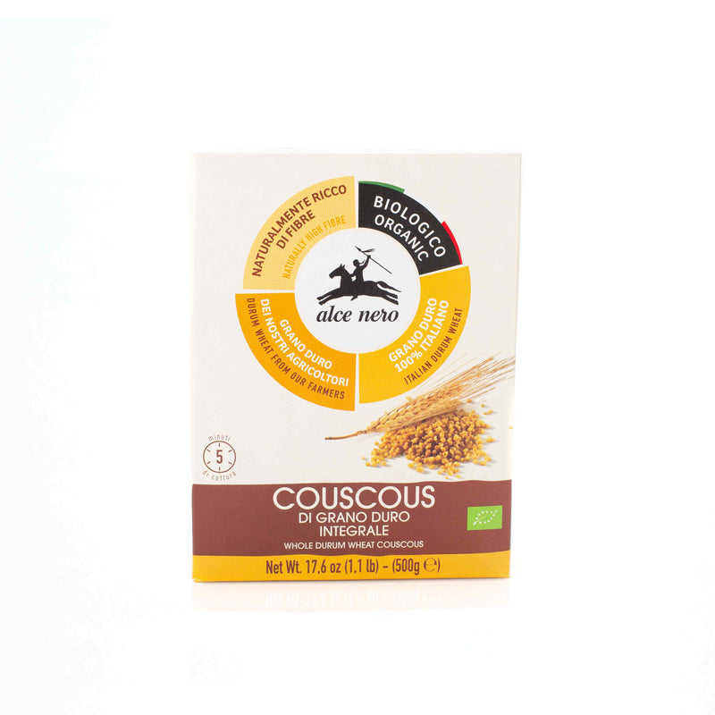 Organic whole durum wheat couscous 500g