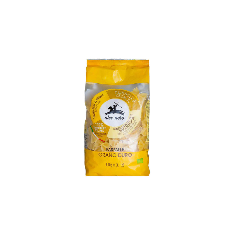 Organic Durum Wheat Semolina Farfalle 500G