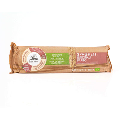 Organic Whole Spelt Farro Spaghetti 500G