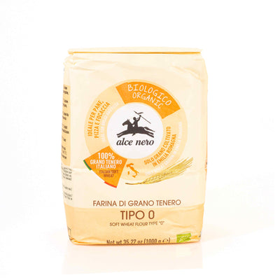 Organic Soft Wheat Flour Italian Type 0 1Kg - Alce Nero -