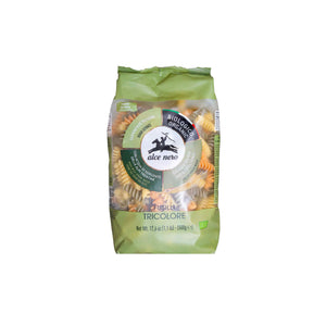 Organic durum wheat Tricolor Fusilli 500g - Alce Nero -