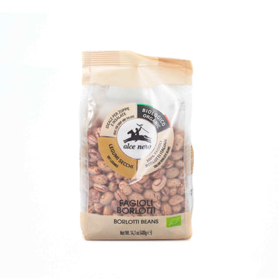 Alce Nero Organic Borlotti Beans 400g