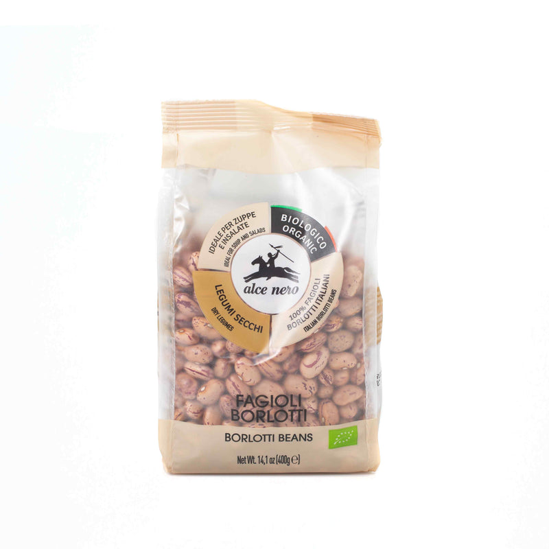 Alce Nero Organic Borlotti Beans 400g