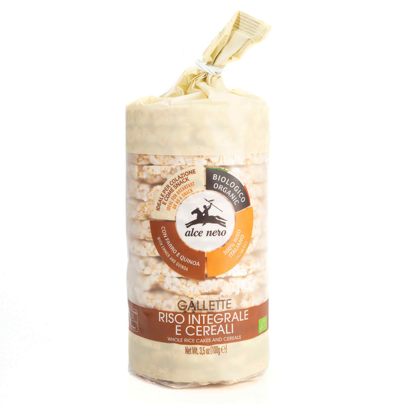 Organic Whole Rice Cakes and Cereals 100g