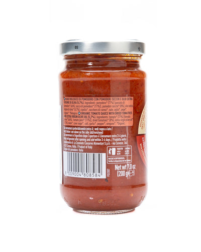 Organic tomato sauce with dried tomatoes 200g