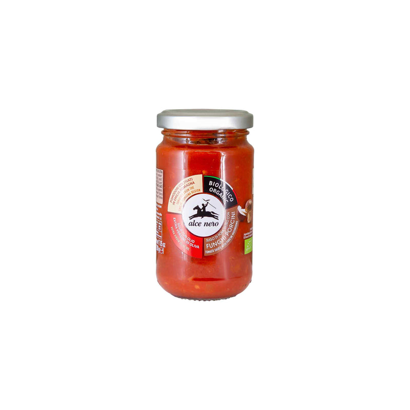 Alce Nero Organic Tomato Sauce with Porcini Mushrooms 200g