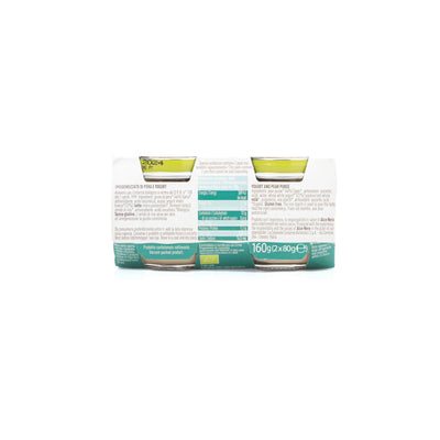 Organic Pear & Yoghurt Puree 160g (80gx2)