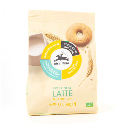 Organic Milk Biscuits 250g - Alce Nero -