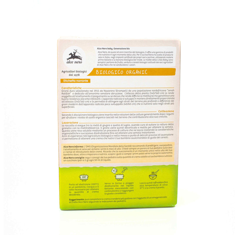 Organic Senatore Cappelli Wheat Cream 250g