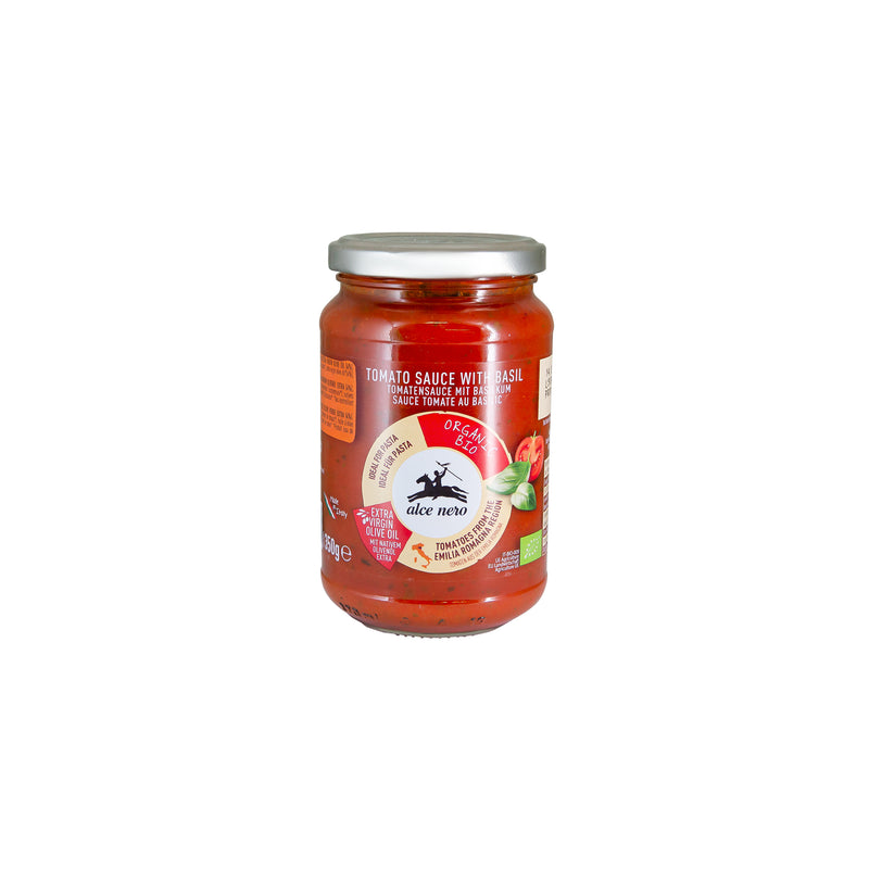 Organic Tomato Sauce with Basil 350g
