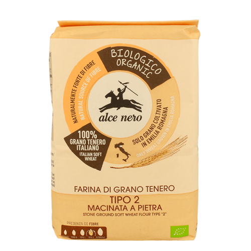 Organic Stone Ground Soft Wheat Flour type "2"