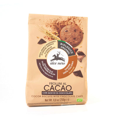 Organic Cocoa Biscuit  with Chocolate Chips 250g