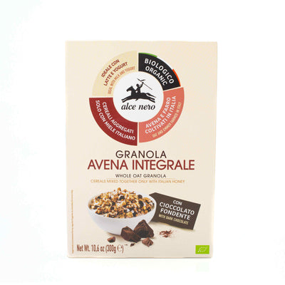 Organic Granola with dark chocolate 300g - Alce Nero -