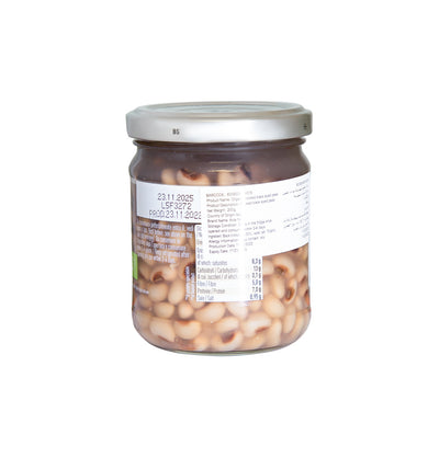 Organic Cooked Black Eyed Beans 200g