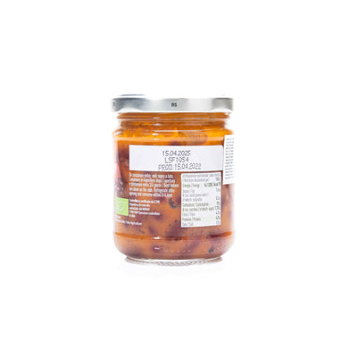 Organic cooked Kidney red beans with tomato 200g