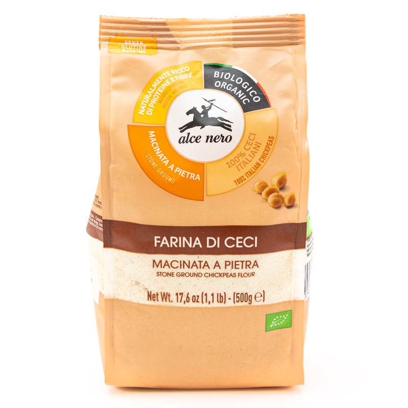 Organic Stone Ground Chickpeas Flour 500g