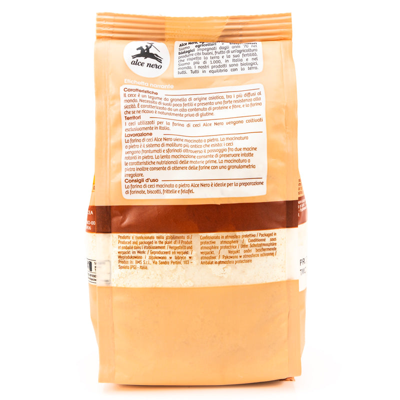 Organic Stone Ground Chickpeas Flour 500g