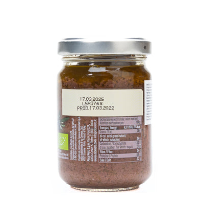 Organic pate with black olives 130ml