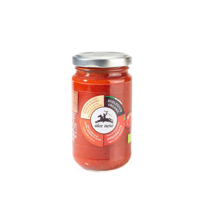 Alce Nero Organic Tomato Sauce Arrabbiata 200G