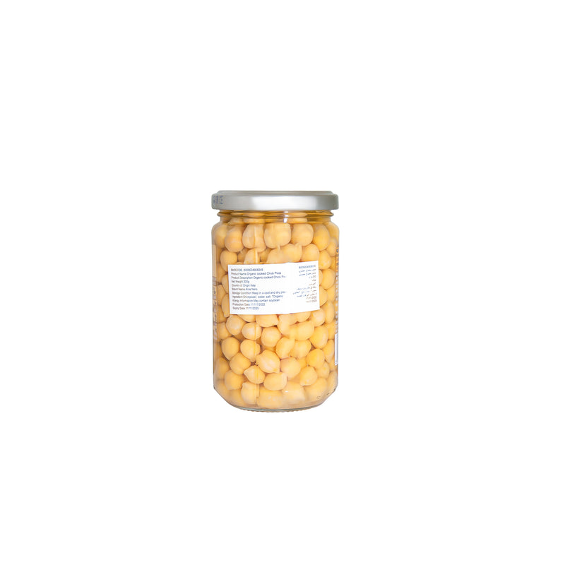 Organic Cooked Chick Peas 300g