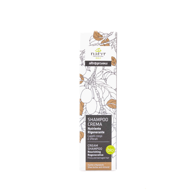Organic Cream Shampoo Nourishing Regenerative200g