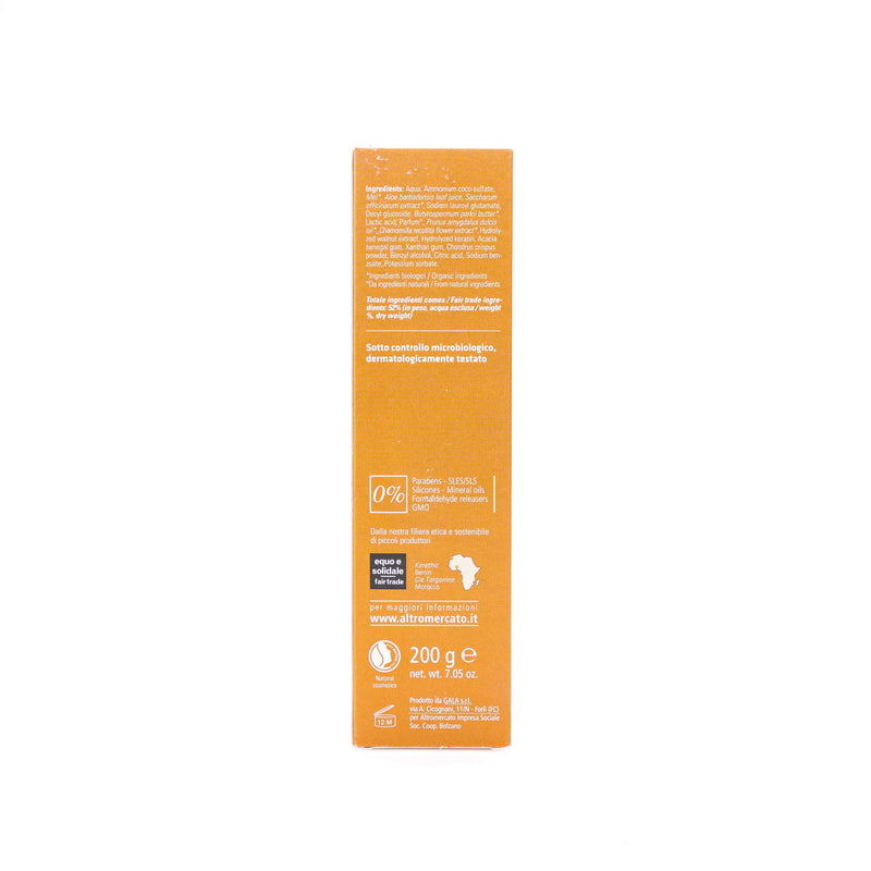 Organic Cream Shampoo Nourishing Regenerative200g