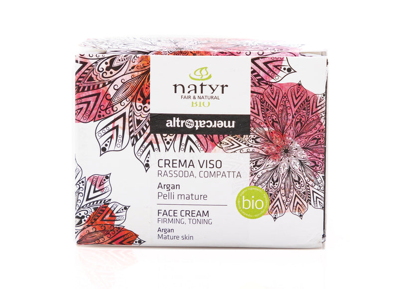 Organic Face Cream Firming & Toning Argan 50ml