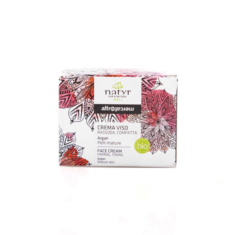 Organic Face Cream Firming & Toning Argan 50ml