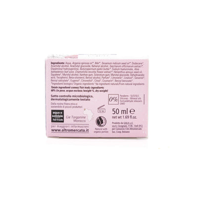 Organic Face Cream Firming & Toning Argan 50ml