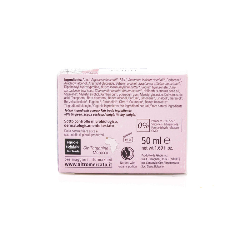 Organic Face Cream Firming & Toning Argan 50ml