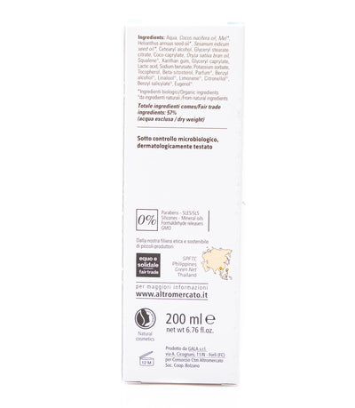 Organic Gardens Of Asia Moisturizing Body Cream 200ml