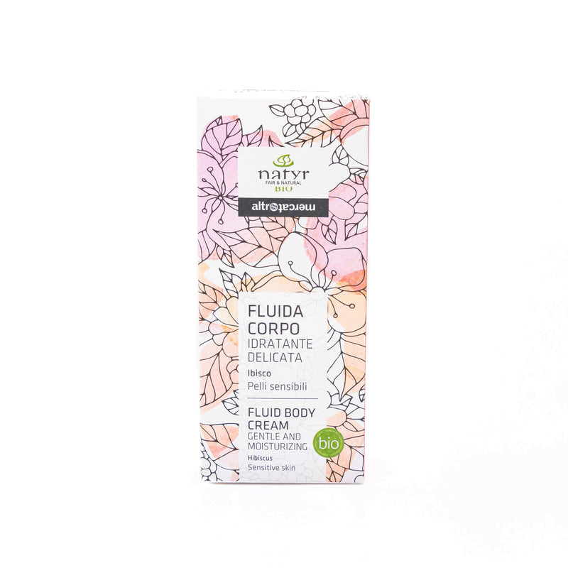 Organic Gentle and Moisturizing Hibiscus Fluid Body Cream 150ml