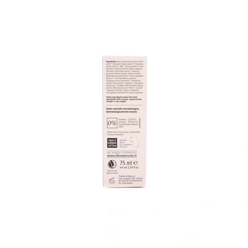 Organic Hydrating & Softening Hand Cream Shea Butter & Almond 75ml
