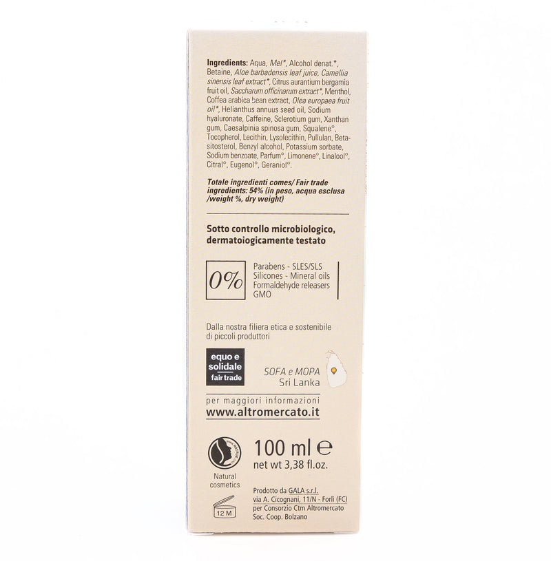 Organic Aftershave Gel Revitalising 100ml