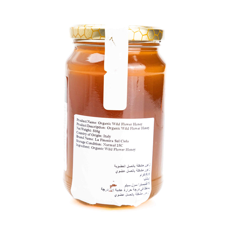 Organic Wild Flowers Honey 500g