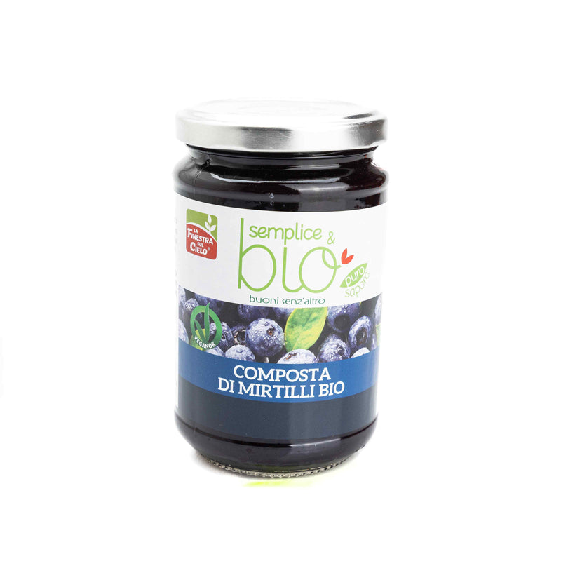 Organic Blueberry compote 320g