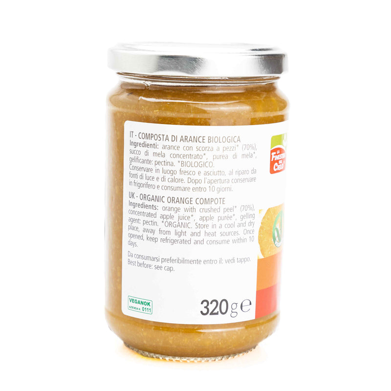 Organic Orange Compote 320g