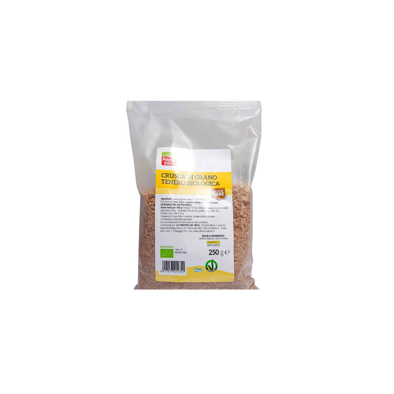 Organic Soft Wheat Bran 250g