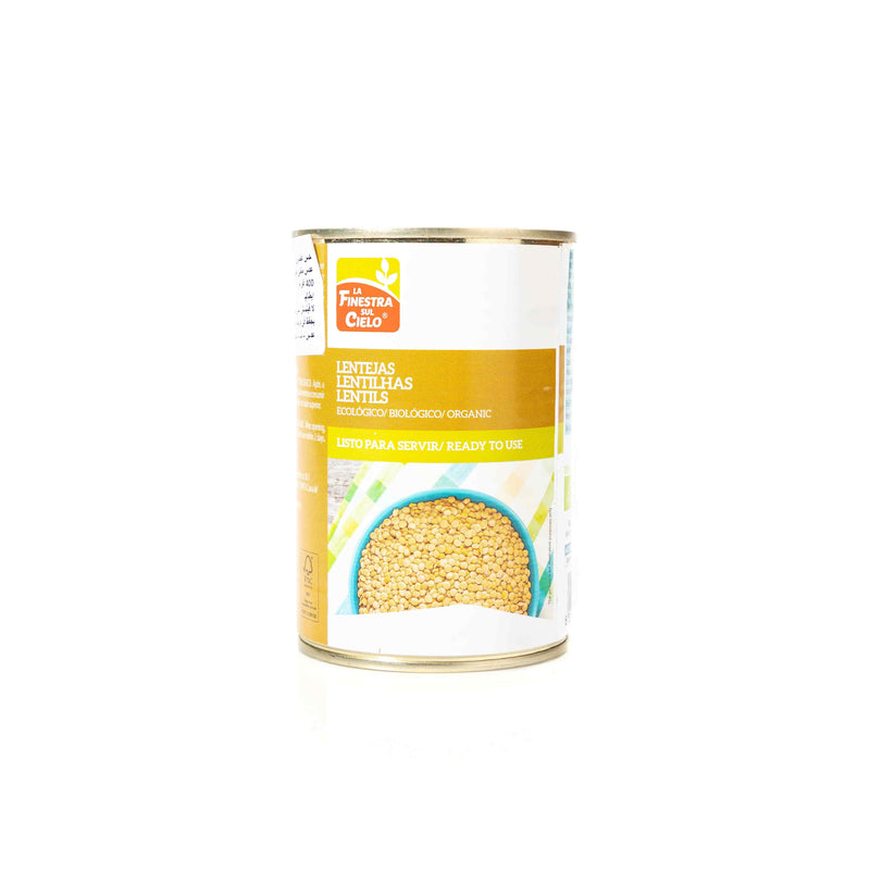 Organic Canned Lentils 400g