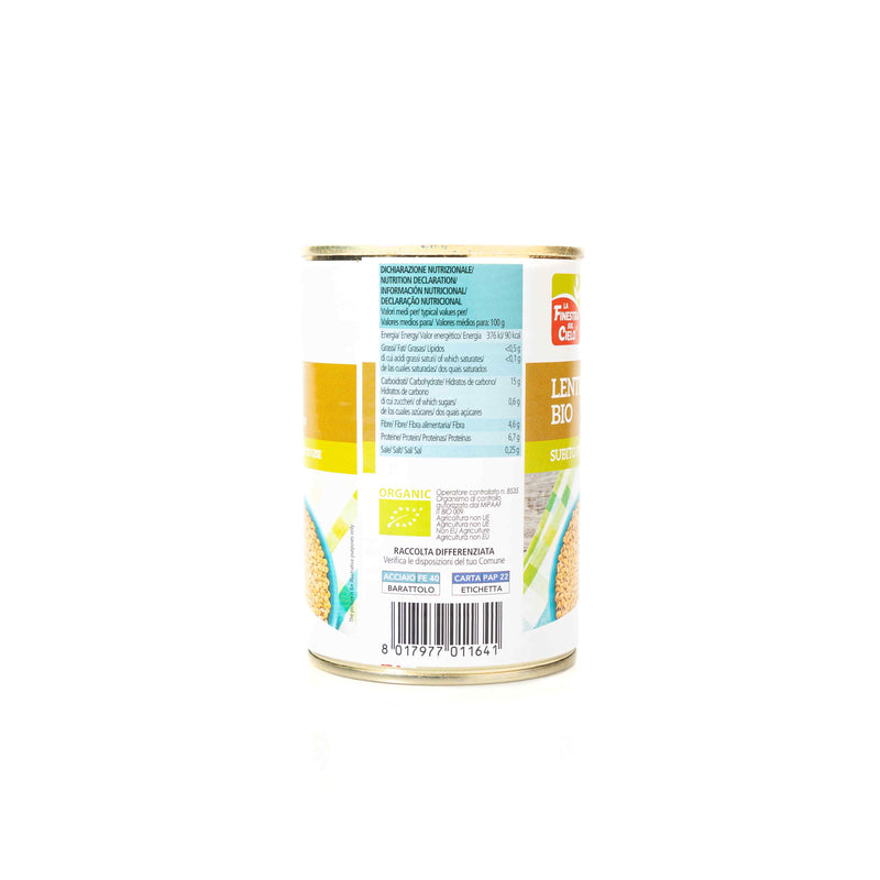 Organic Canned Lentils 400g