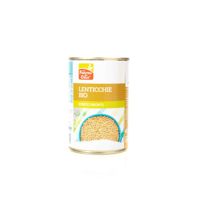 Organic Canned Lentils 400g
